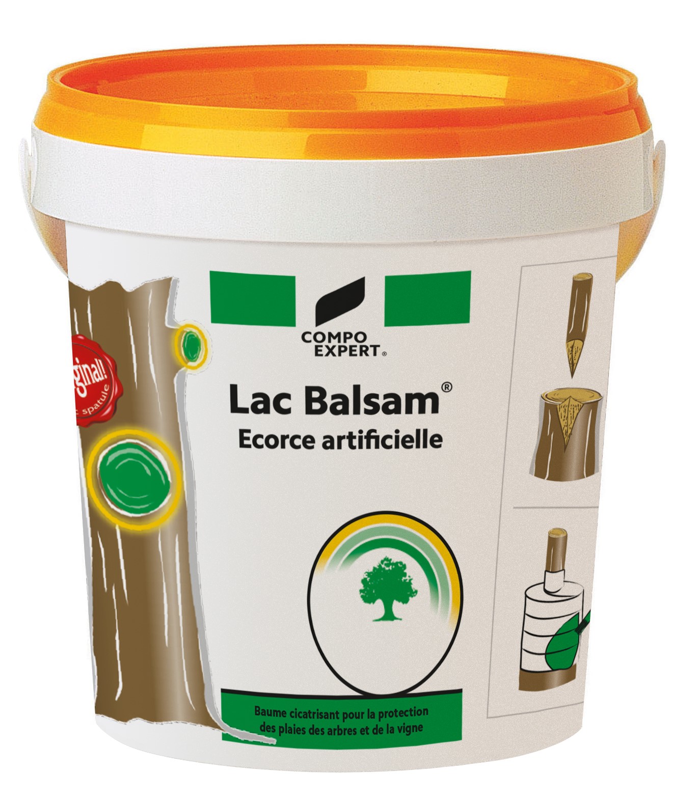 Cicatrisant Lacbalsam. Le tube de 350 g : Produits traitement du jardin  ALGOFLASH jardin - botanic®