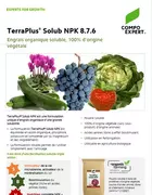 TerraPlus Solub NPK engrais organique soluble vigne maraichage arboriculture