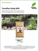 TerraPlus Solub NPK engrais soluble organique fleurissement