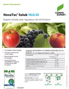 Engrais soluble avec retardateur de nitrification DMPP