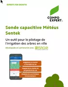 sonde capacitive meteus sentek pour irrigation arbres en ville