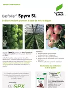 Basfoliar Spyra biostimulant à base de microalgues pour vigne, maraichage, arboriculture