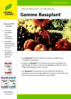 Basaplant_fiche technique gamme_FR Basaplant_fiche technique gamme_FR