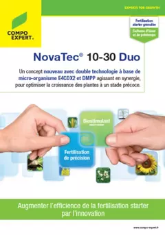NovaTec 10 30 Duo_BS_fiche technique_FR NovaTec 10 30 Duo_BS_fiche technique_FR