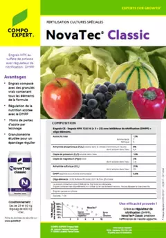 NovaTec Classic_engrais avec DMPP_FT_FR NovaTec Classic_engrais avec DMPP_FT_FR