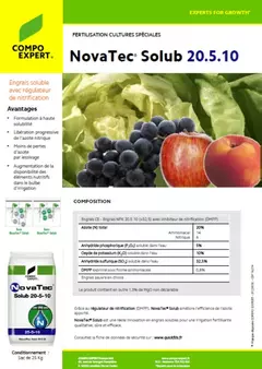 NovaTec Solub 20 5 10_engrais soluble avec DMPP_FT_FR NovaTec Solub 20 5 10_engrais soluble avec DMPP_FT_FR