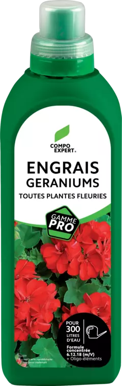 Engrais liquide géranium plantes fleuries_flacon 1l_FR