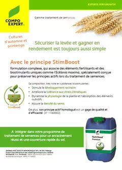 NutriSeed Premium traitement de semences fiche essais blé