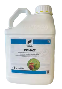 Pomax fongicide foliaire contre maladies conservation pommiers poiriers