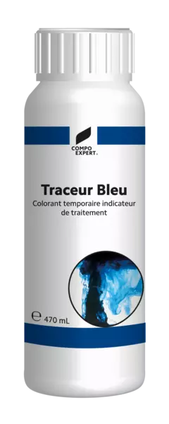 Traceur bleu indicateur de traitement phyto