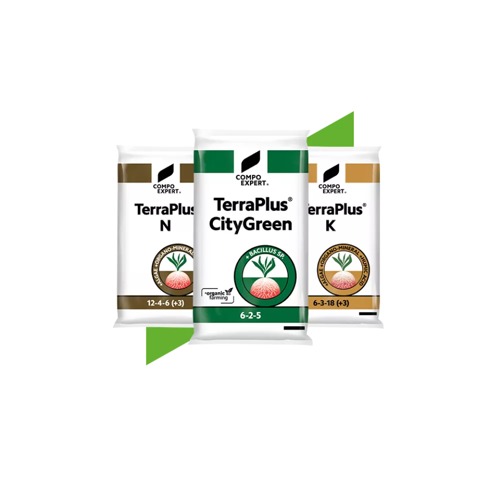 Organic and Organic Mineral Fertilizers TerraPlus DE