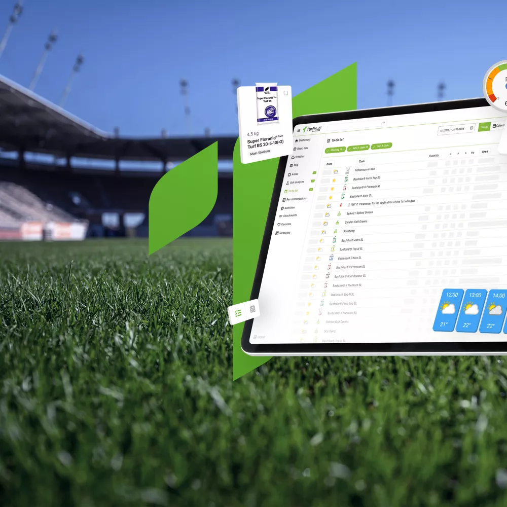 TurfHub Interface Preview