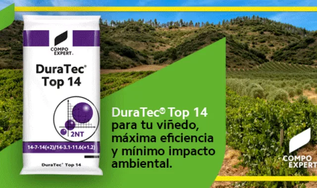 DuraTec® Top 14, el fertilizante idóneo para la viña