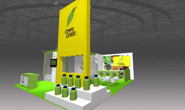 Así, como ves, será el stand de COMPO EXPERT en Feria Internacional del sector de frutas y hortalizas . Situado en el Pabellon 5, Calle C, Stand 07 podrás visitar a nuestros expertos los próximos 18, 19 y 20 de octubre de 2017