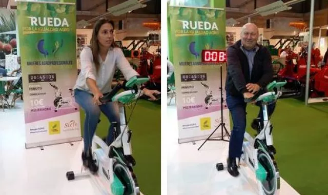 Pedaladas por la igualdad real en el sector agroalimentario