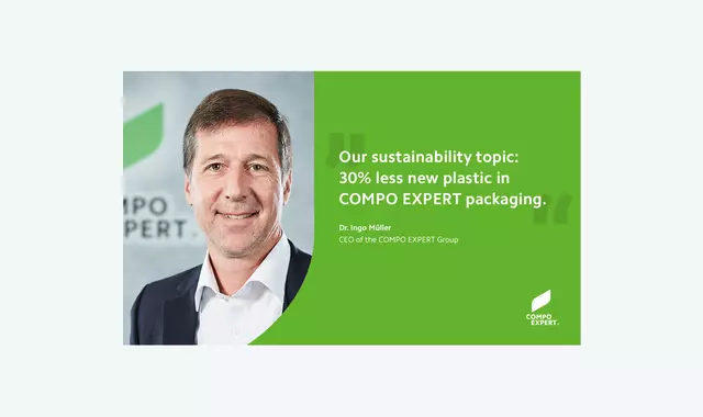 CEO Blog less plastic in COMPO EXPERT packaging