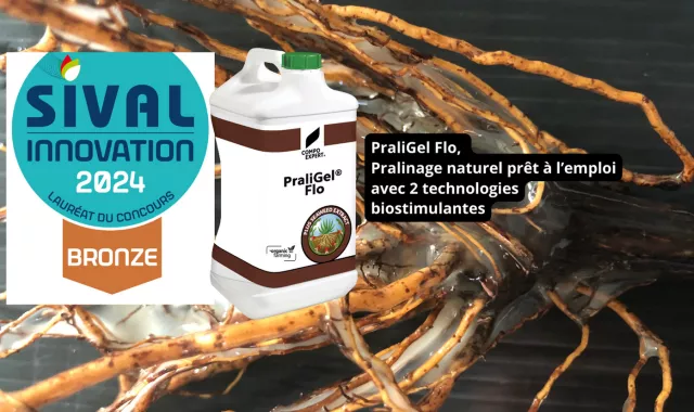PraliGel Flo pralinage biostimulant pour maximiser la reprise plantations racines nues
