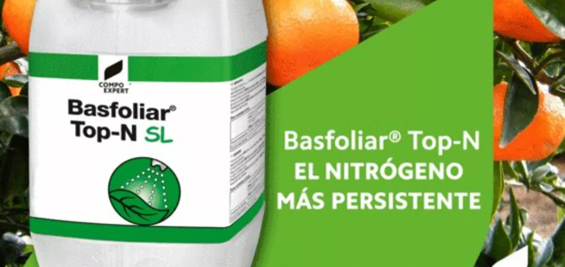 Basfoliar® Top-N es una solución de liberación lenta de nitrógeno en forma de Urea formaldehido diseñado especialmente para aplicación foliar.