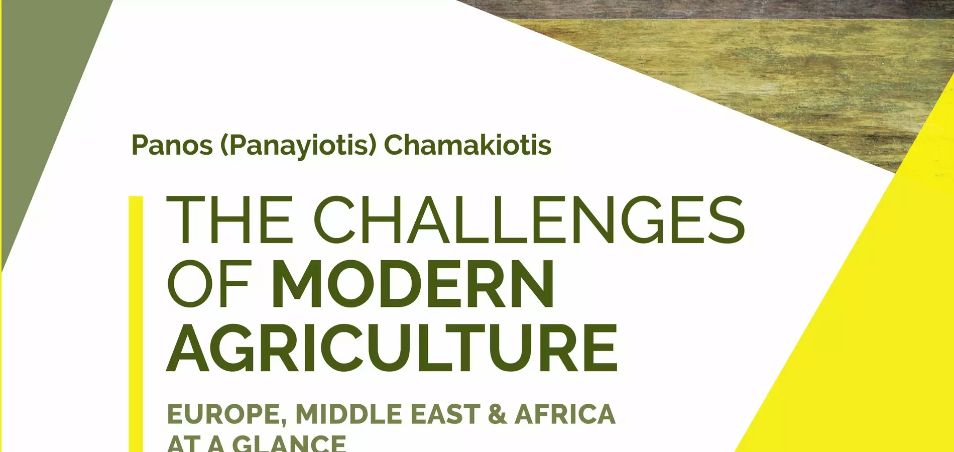 Presentación del libro “The Challenges of Modern Agriculture”