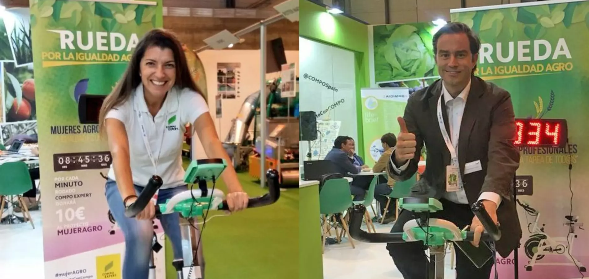 Pedaladas por la igualdad real en el sector agroalimentario