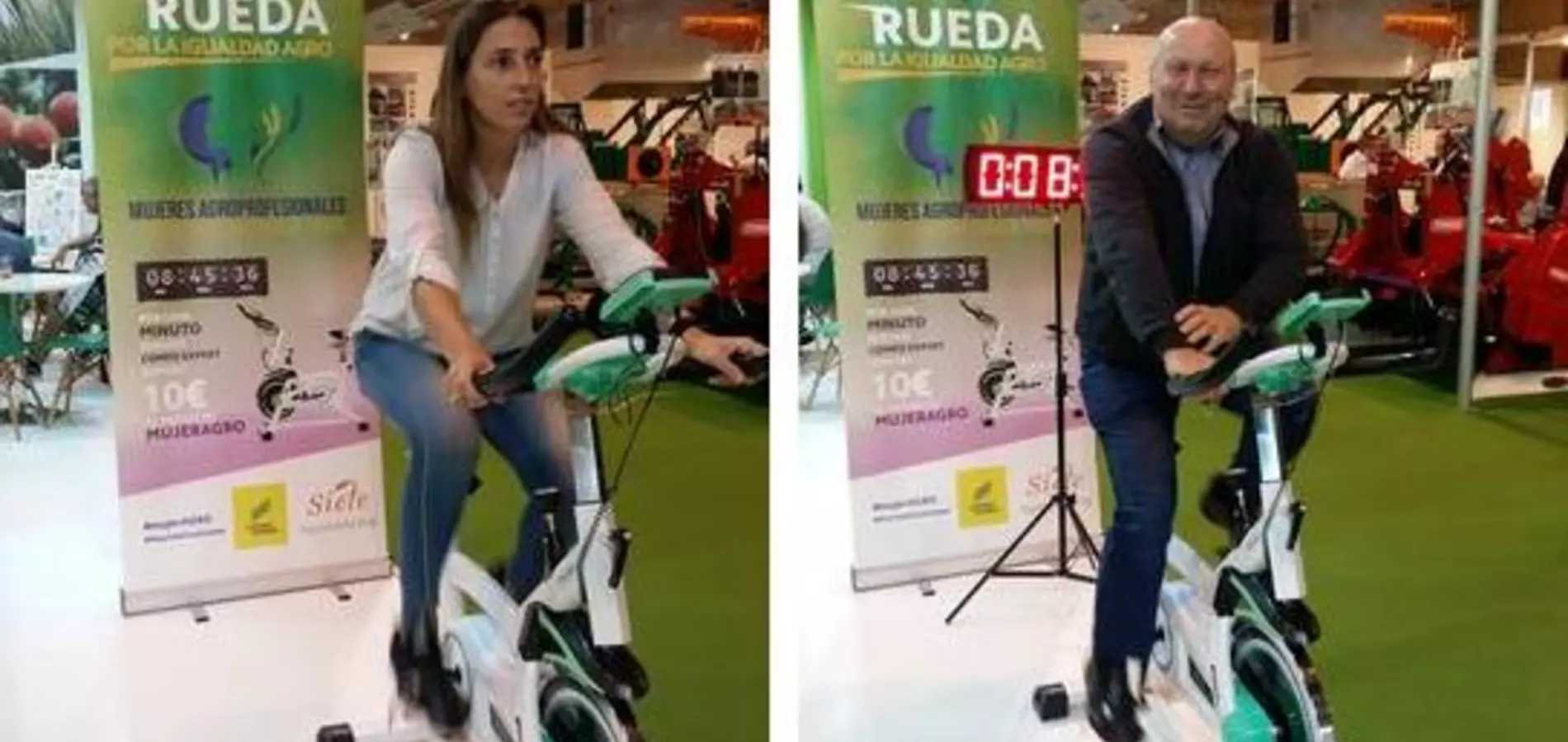 Pedaladas por la igualdad real en el sector agroalimentario