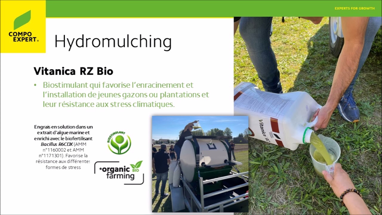 Réussir son ensemencement par hydromulching Réussir son ensemencement par hydromulching