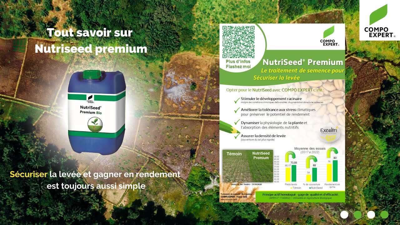 NutriSeed Premium_Traitement de semences_Témoignages NutriSeed Premium_Traitement de semences_Témoignages